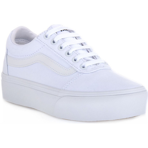 Παπούτσια Άνδρας Sneakers Vans WARD PLATFORM Άσπρο