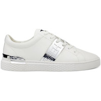 Παπούτσια Άνδρας Sneakers Ed Hardy - Stripe low top-metallic white/silver Άσπρο