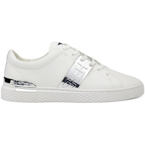 Παπούτσια Άνδρας Sneakers Ed Hardy Stripe low top-metallic white/silver Άσπρο