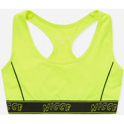 Υφασμάτινα Γυναίκα Αμάνικα / T-shirts χωρίς μανίκια Nicce London Carbon racerback bra Yellow