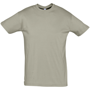 Υφασμάτινα Άνδρας T-shirt με κοντά μανίκια Sols REGENT COLORS MEN Kaki