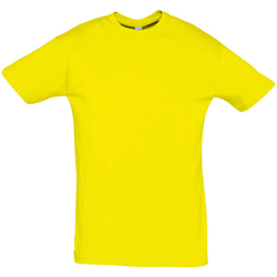 Υφασμάτινα Άνδρας T-shirt με κοντά μανίκια Sols REGENT COLORS MEN Amarillo