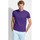 Υφασμάτινα T-shirt με κοντά μανίκια Sols REGENT COLORS MEN Violet