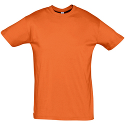 Υφασμάτινα Άνδρας T-shirt με κοντά μανίκια Sols REGENT COLORS MEN Naranja