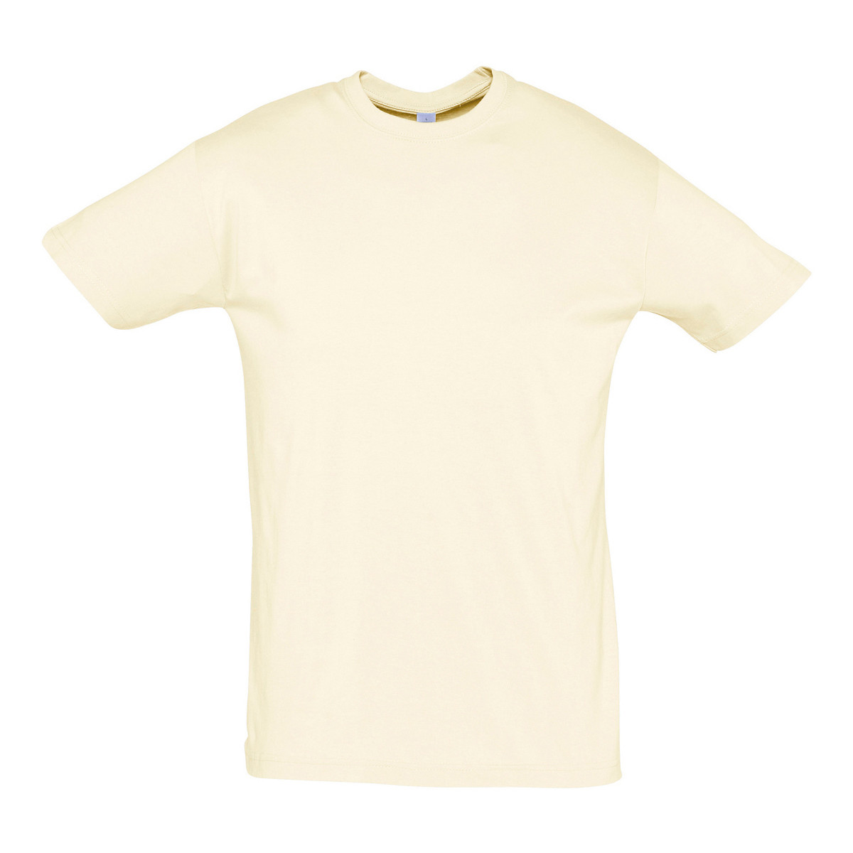 Υφασμάτινα T-shirt με κοντά μανίκια Sols REGENT COLORS MEN Beige