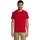Υφασμάτινα T-shirt με κοντά μανίκια Sols REGENT COLORS MEN Red