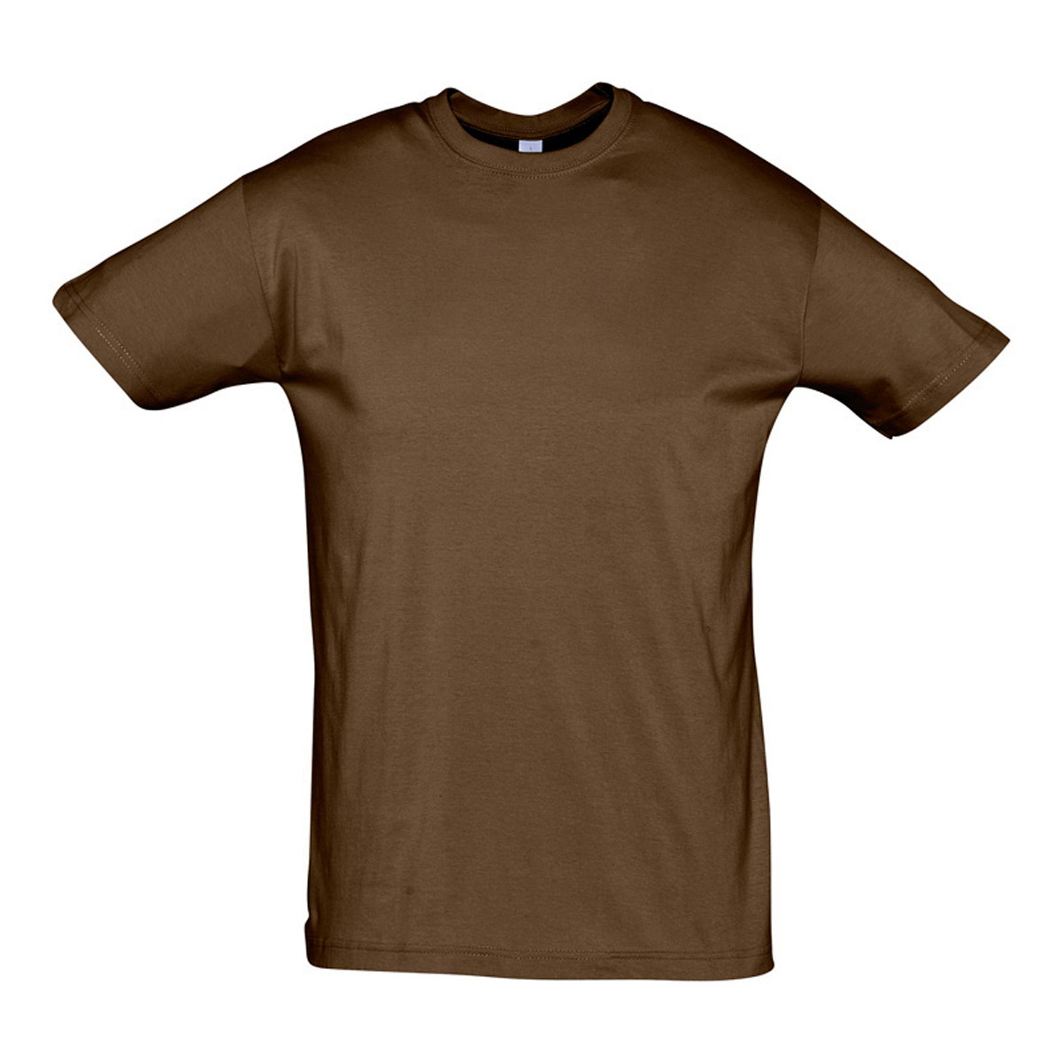 Υφασμάτινα T-shirt με κοντά μανίκια Sols REGENT COLORS MEN Brown
