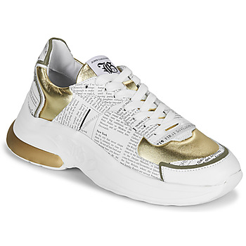 Παπούτσια Γυναίκα Χαμηλά Sneakers John Galliano 3646 Άσπρο / Gold