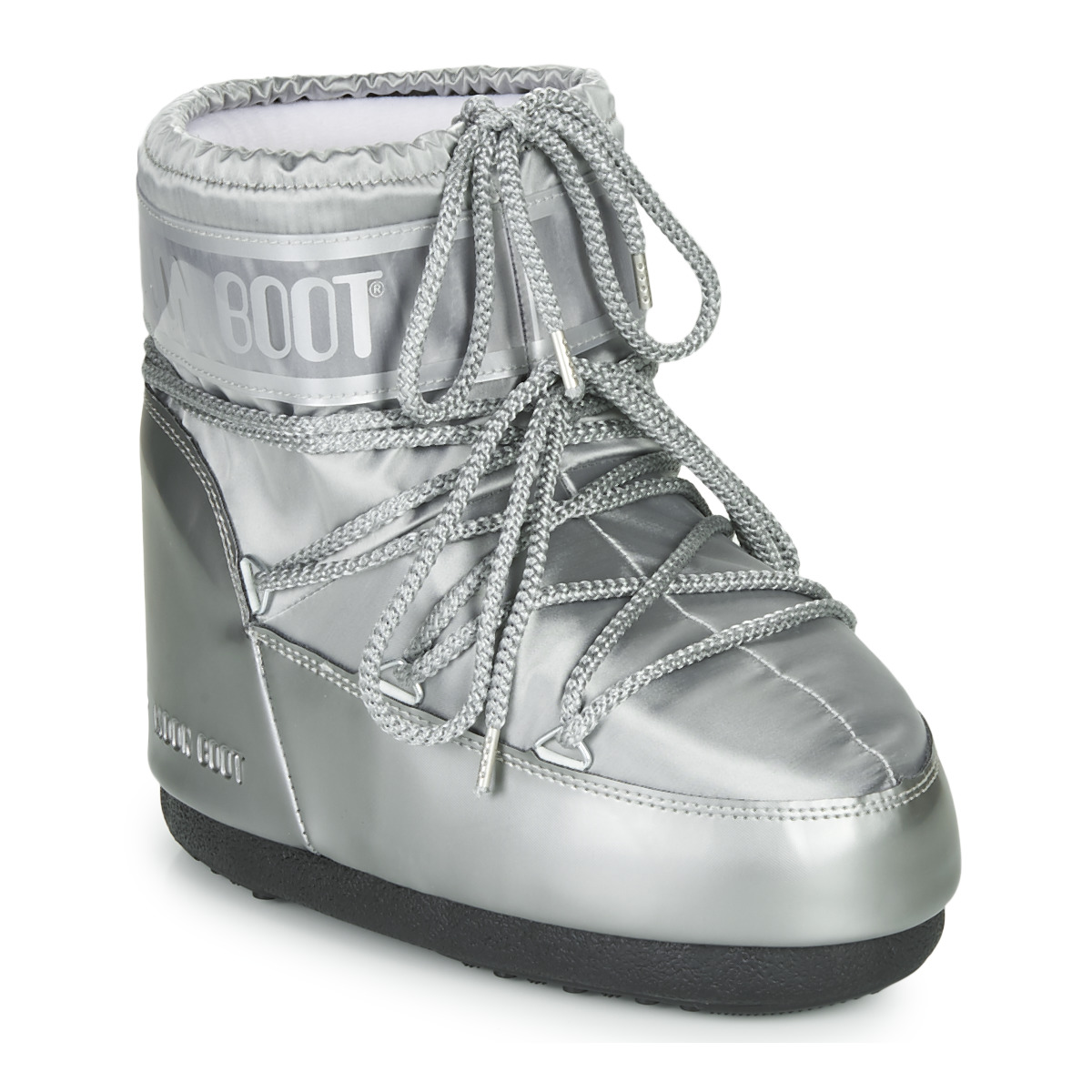Παπούτσια Γυναίκα Snow boots Moon Boot MOON BOOT CLASSIC LOW GLANCE Silver