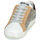 Παπούτσια Γυναίκα Χαμηλά Sneakers Meline IN1344 Άσπρο / Beige / Gold