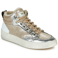 Παπούτσια Γυναίκα Ψηλά Sneakers Meline STRA5056 Beige / Gold
