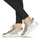 Παπούτσια Γυναίκα Ψηλά Sneakers Meline STRA5056 Beige / Gold