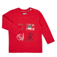Υφασμάτινα Αγόρι Μπλουζάκια με μακριά μανίκια Ikks XR10011 Red