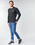 Υφασμάτινα Άνδρας Μπλουζάκια με μακριά μανίκια Emporio Armani EA7 TRAIN CORE ID M TEE LS ST Black / Logo / Άσπρο