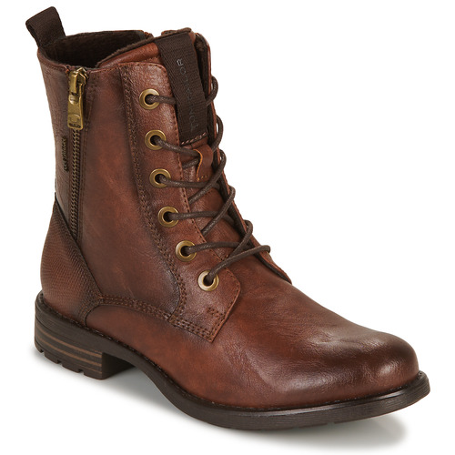 Παπούτσια Γυναίκα Μπότες Tom Tailor 93303-COGNAC Brown