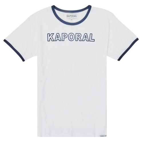 Υφασμάτινα Αγόρι T-shirt με κοντά μανίκια Kaporal ONYX Άσπρο