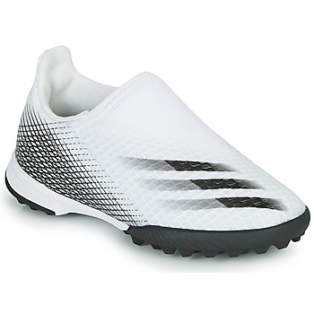 Παπούτσια Παιδί Ποδοσφαίρου adidas Performance X GHOSTED.3 LL TF J Άσπρο