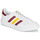 Παπούτσια Χαμηλά Sneakers adidas Originals TEAM COURT Άσπρο / Bordeaux / Yellow