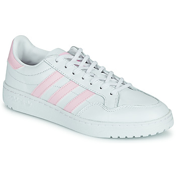 Παπούτσια Γυναίκα Χαμηλά Sneakers adidas Originals TEAM COURT W Άσπρο / Ροζ