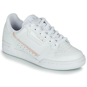 Παπούτσια Κορίτσι Χαμηλά Sneakers adidas Originals CONTINENTAL 80 J Άσπρο / Iridescent