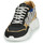 Παπούτσια Γυναίκα Χαμηλά Sneakers Serafini OREGON Black / Άσπρο / Gold