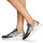 Παπούτσια Γυναίκα Χαμηλά Sneakers Serafini OREGON Black / Άσπρο / Gold