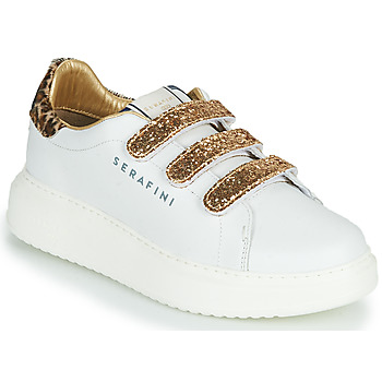 Παπούτσια Γυναίκα Χαμηλά Sneakers Serafini J.CONNORS Άσπρο / Gold