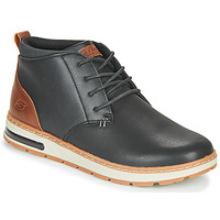 Παπούτσια Άνδρας Ψηλά Sneakers Skechers EVENSTON Black / Brown
