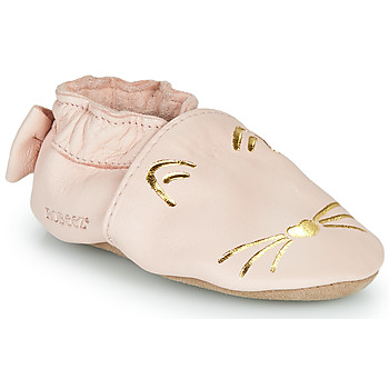 Παπούτσια Κορίτσι Σοσονάκια μωρού Robeez GOLDY CAT Ροζ / Gold