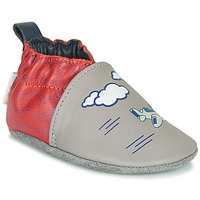 Παπούτσια Αγόρι Παντόφλες Robeez HAPPY WOLF Grey / Red