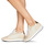 Παπούτσια Γυναίκα Χαμηλά Sneakers Philippe Model TROPEZ X MONDIAL CROCO Beige