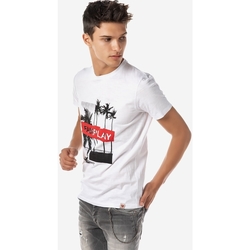 Υφασμάτινα Άνδρας T-shirts & Μπλούζες Brokers ΑΝΔΡΙΚΟ T-SHIRT FAIRPLAY  ΛΕΥΚΟ Άσπρο
