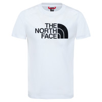 Υφασμάτινα Αγόρι T-shirt με κοντά μανίκια The North Face EASY TEE Άσπρο