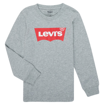 Υφασμάτινα Αγόρι Μπλουζάκια με μακριά μανίκια Levi's BATWING TEE LS Grey
