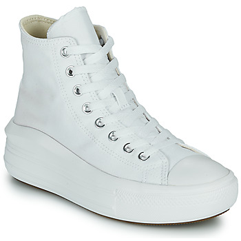 Παπούτσια Γυναίκα Ψηλά Sneakers Converse Chuck Taylor All Star Move Canvas Color Hi Άσπρο