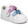 Παπούτσια Κορίτσι Χαμηλά Sneakers Converse STAR PLAYER 2V GLITTER TEXTILE OX Άσπρο / Μπλέ / Ροζ