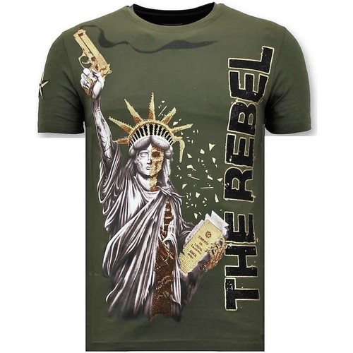 Υφασμάτινα Άνδρας T-shirt με κοντά μανίκια Local Fanatic 107513420 Green