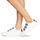 Παπούτσια Γυναίκα Χαμηλά Sneakers Bons baisers de Paname EDITH GLITTER TONGUE Άσπρο