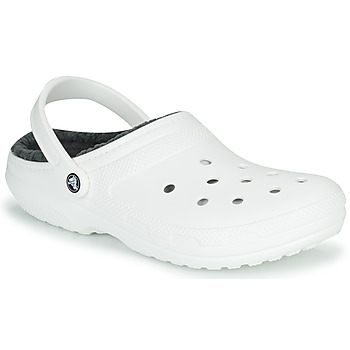 Παπούτσια Σαμπό Crocs CLASSIC LINED CLOG Άσπρο