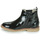 Παπούτσια Κορίτσι Μπότες Kickers TYPIK Black / Verni