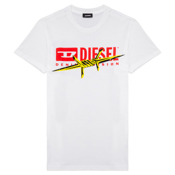 Υφασμάτινα Αγόρι T-shirt με κοντά μανίκια Diesel TDIEGOBX2 Άσπρο