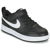 Παπούτσια Παιδί Χαμηλά Sneakers Nike COURT BOROUGH LOW 2 PS Black / Άσπρο