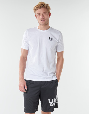 Υφασμάτινα Άνδρας T-shirt με κοντά μανίκια Under Armour SPORTSTYLE LEFT CHEST SS Άσπρο
