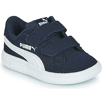 Παπούτσια Παιδί Χαμηλά Sneakers Puma SMASH INF Marine / Άσπρο