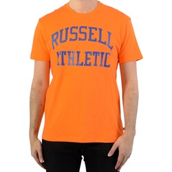 Υφασμάτινα Άνδρας T-shirt με κοντά μανίκια Russell Athletic 131037 Orange