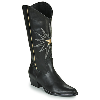 Παπούτσια Γυναίκα Μπότες για την πόλη Fericelli NISCOME Black / Gold