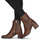 Παπούτσια Γυναίκα Μποτίνια Fericelli NAKE Black / Brown