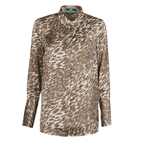 Υφασμάτινα Γυναίκα Μπλούζες Guess VIVIAN Leopard