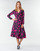 Υφασμάτινα Γυναίκα Μακριά Φορέματα Betty London NOLIE Black / Ροζ