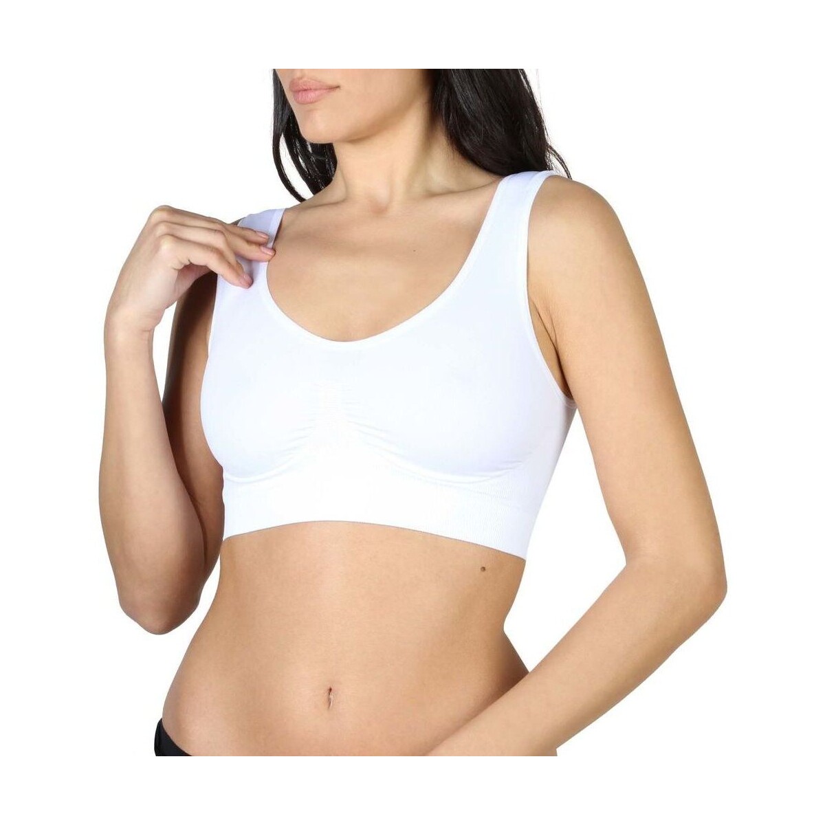 Υφασμάτινα Γυναίκα Αθλητικά μπουστάκια  Bodyboo - bb1085 Άσπρο